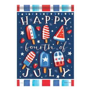 Carson - Happy 4th Dura Soft™ Garden Flag - 53751 12.5" x 18"